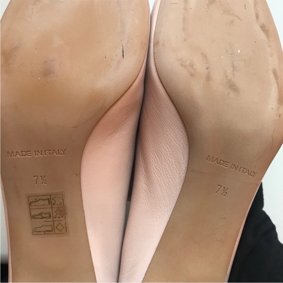 EVERLANE The Day Heel Pump Pale Rose 7.5 Nude Ballet Slippers NEW NWT - Picture 15 of 16